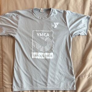 YMCA Track & Field Kids Gray T-Shirt